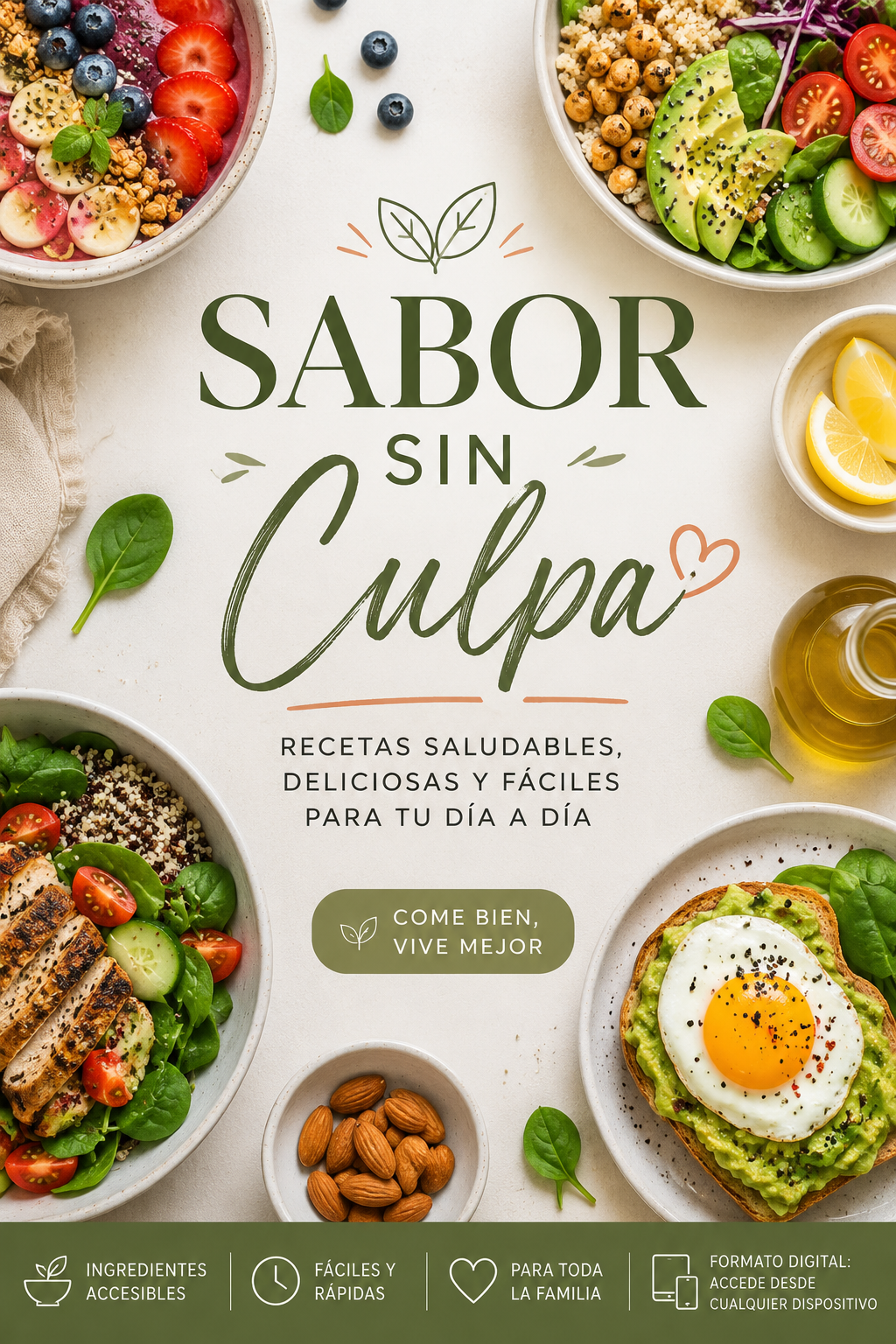 PACK +1200 RECETAS SALUDABLES